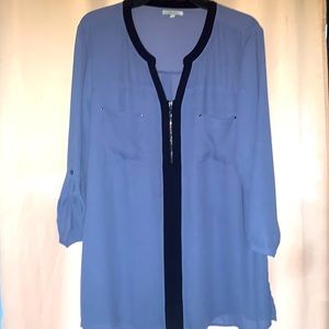 Maurice’s color block top